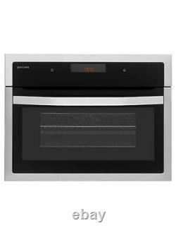 John Lewis JLBIC03 Built-in Combination Microwave in Stainless Steel