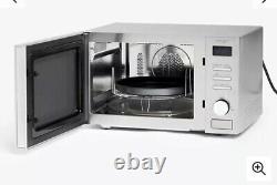 John Lewis JLSMWO011 Combination Microwave, Stainless Steel 32L 1000W NEW