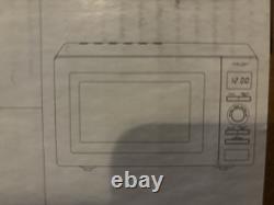 John Lewis JLSMWO09 25L 900W Microwave Silver Brand New Never Been Out Of Box