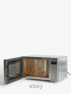 John Lewis & Partners JLCMWO010 27L Combination Microwave, Stainless Steel