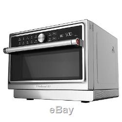 KITCHENAID KMQFX 33910 Combination Microwave Silver & Black FREE DELIVERY