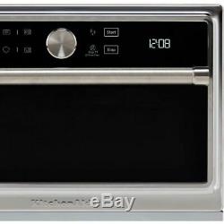 KITCHENAID KMQFX 33910 Combination Microwave Silver & Black FREE DELIVERY