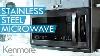 Kenmore Black Stainless Steel Microwave Kenmore Kitchen Appliances