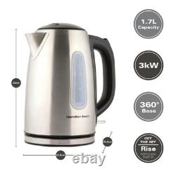 Kettle, Toaster & Microwave Set, Rise Collection by Hamilton Beach, HBKTMB