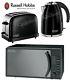 Kettle And Toaster Set + Microwave Russell Hobbs Colours 2-slot Toaster & Kettle
