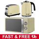 Kettle And Toaster Set + Microwave Russell Hobbs Colours & Cream Microwave New