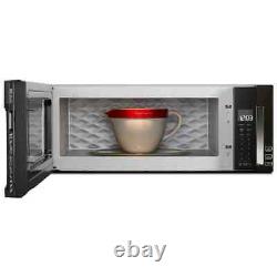 KitchenAid Low Profile Microwave Hood Combo 1.1-cu ft Over the Range KMLS311HBS