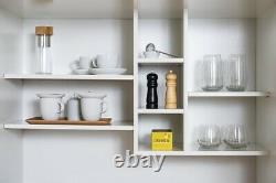 Kitchen Cupboard Kitchen Mini Kitchen Set Single Complete Unit White respekta