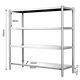 Kitchen Shelf Stainless Steel Shelving Microwave Oven Storage Rack Catering Unit