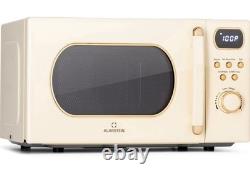 Klarstein Julieta 20-liter microwave oven with golden accents
