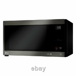 LG NeoChef Black Stainless Steel 1.5 Cubic Ft. Microwave (Refurbished)