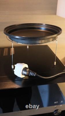 LG NeoChef Microwave Grill 1200W 32L Black Smart Inverter Manual EU-GB Adapter