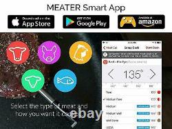 MEATER+165ft Long Range Smart Wireless Meat Thermometer Set of 2
