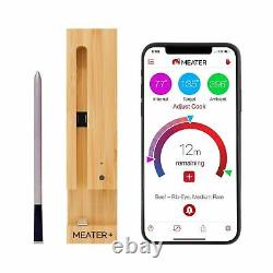 MEATER Plus 165ft Long Range Smart Wireless Meat Thermometer with HogoR Apron