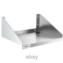 MICROWAVE SHELF STAND 24 X 18 Stainless Steel Wall Mount Commercial Restaurant