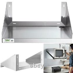 MICROWAVE SHELF STAND 24 X 18 Stainless Steel Wall Mount Commercial Restaurant