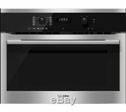 MIELE H6100BM Electric Oven & Microwave Clean Steel Currys
