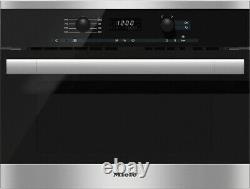 MIELE M 6160 TC Microwave Oven Grill 46L 900W STEEL Built in Integrated