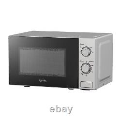 Manual Microwave, 800 W, 20 Litre, Stainless Steel, Igenix IGM0820SS