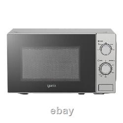 Manual Microwave, 800 W, 20 Litre, Stainless Steel, Igenix IGM0820SS