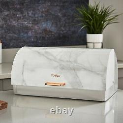 Marble Rose Gold Kettle Toaster Microwave BreadBin Canisters Mug Tree Towel Pole