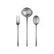 Mepra 1095vi22003 Due Ice Serving Set 3 Piece Set, Brushed Stainless-s
