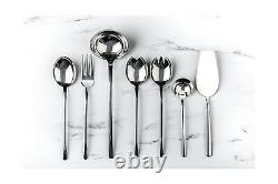 Mepra 1095VI22003 Due Ice Serving Set 3 Piece Set, Brushed Stainless-S