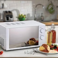 Microwave 800W, 20L, 6 Power Levels, Manual Controls, Mirror Finish