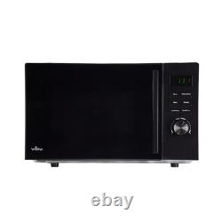 Microwave Black 23L 800W with Defrost Function 5 Power Levels Willow WM23DB