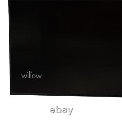 Microwave Black 23L 800W with Defrost Function 5 Power Levels Willow WM23DB