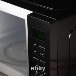 Microwave Black 23L 800W with Defrost Function 5 Power Levels Willow WM23DB