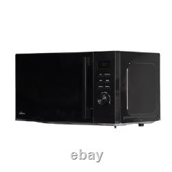 Microwave Black 23L 800W with Defrost Function 5 Power Levels Willow WM23DB
