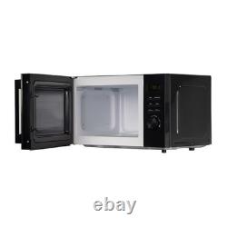 Microwave Black 23L 800W with Defrost Function 5 Power Levels Willow WM23DB