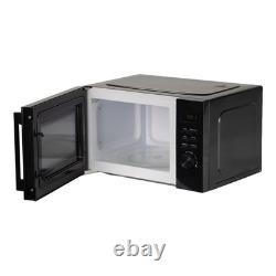 Microwave Black 23L 800W with Defrost Function 5 Power Levels Willow WM23DB