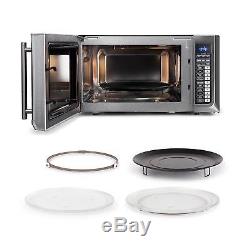 Microwave Convection Grill Pizza Oven Bake Counter top Kitchen Cooking Touch 43L