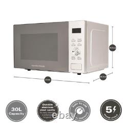 Microwave, Digital, 30L, Family Style by Hamilton Beach, Silver, 950W