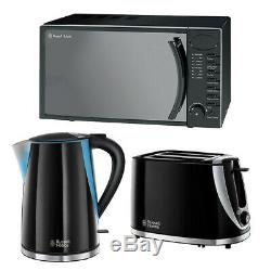 Microwave Kettle Toaster Set 2 Slot Toaster Black Russell Hobbs Cheap Sale Buy