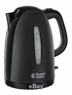 Microwave Kettle Toaster Set 4 Slot Toaster Black Sale Russell Hobbs Cheap Sale