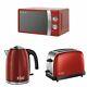 Microwave Kettle Toaster Set Manual Sale Russell Hobbs Cheap Red Buy Rhmm701r