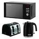 Microwave Kettle And Toaster 20l Set Black On Sale Cheap Russell Hobbs Buy