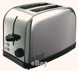 Microwave Kettle and Toaster Set Russell Hobbs 2-Slot Toaster and Glass Kettle