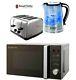 Microwave Kettle And Toaster Set Russell Hobbs Filter Kettle And 4-slot Toaster