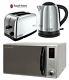 Microwave Kettle And Toaster Set Russell Hobbs Kettle & 2 Slot Toaster Silver