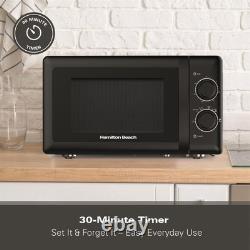 Microwave, Manual with Stainless Steel Cavity, by Hamilton Beach 20L, HBMX79SSB