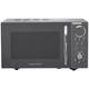 Microwave Morphy Richards 900w Solo Microwave Silver 23l Flatbed Defrost Used