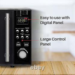 Microwave Oven 800W 20L Grill 1200W Turntable and Baking Plate, Digital Display