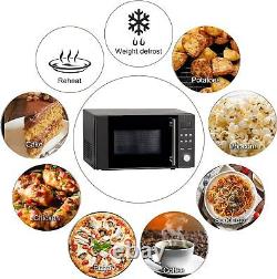 Microwave Oven 800W 20L Grill 1200W Turntable and Baking Plate, Digital Display