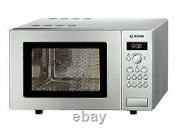 Microwave Oven Bosch 17 Litre 800W Freestanding Grill Silver HMT75G451B