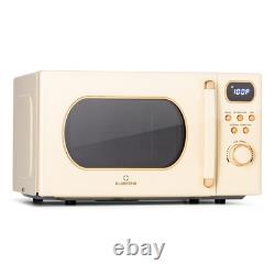 Microwave Oven Digital 20 L 800W Defrost 8 Programmes Grill Freestanding Black