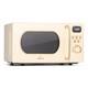 Microwave Oven Digital 20 L 800w Defrost 8 Programmes Grill Freestanding Cream